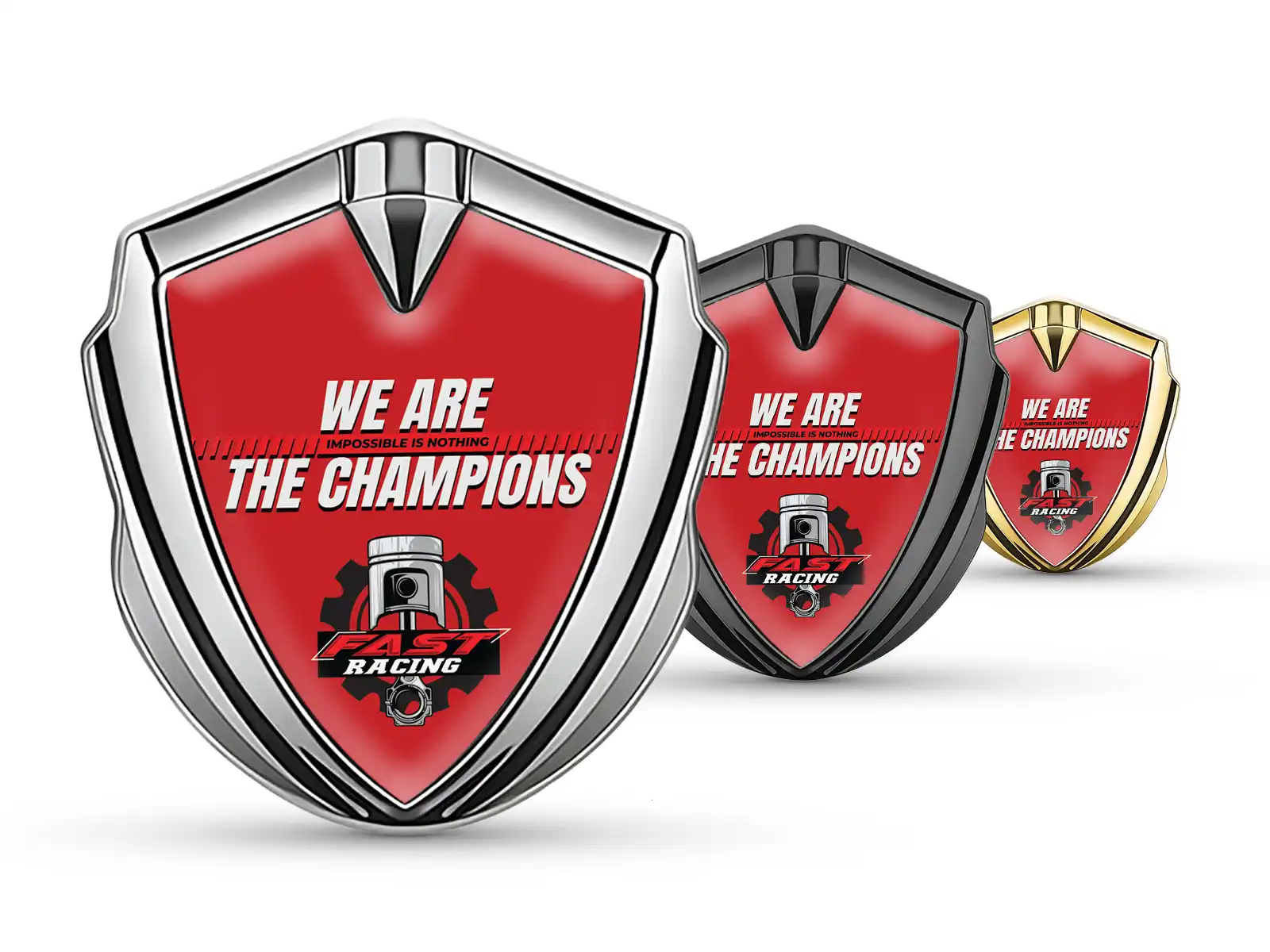 Car Brand Badges Max Design Sturdy Metal Brand